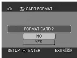 PANASONIC NVGS180EP - Formatting a card - 1