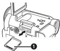 PANASONIC NVGS180EP - Inserting/removing a card - 2