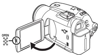PANASONIC NVGS180EP - Korzystanie z wyświetlacza LCD - 1