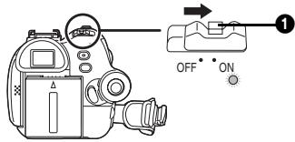 PANASONIC NVGS180EP - Włuczanie zasilania - 1