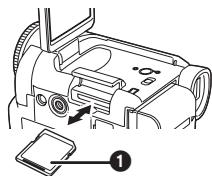 PANASONIC NVGS180EP - Wkladanie/wyjmowanie karty - 2