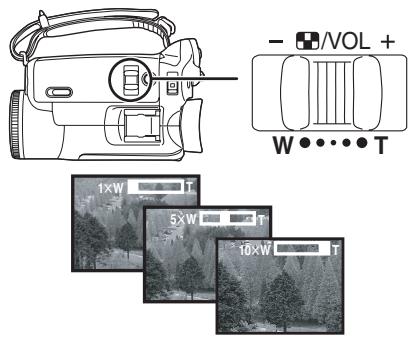PANASONIC NVGS180EP - Funkcja zblizania/oddalia (zoom) - 1
