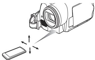 PANASONIC NVGS180EP - Zasieg dzialania pilota - 1