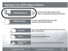 PANASONIC VDRD310EP - Creating a DVD-Video on a computer from a DVD-RAM or DVD-RW (VR format) - 2