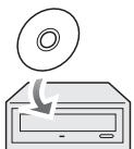 PANASONIC VDRD310EP - Włoz nowa płyte DVD-RW lub DVD-R do napędu. - 1