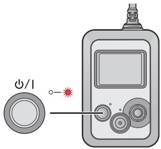 PANASONIC HX-A500E - Appuyez sur la touche d'alimentation pour allumer l'appareil. - 1
