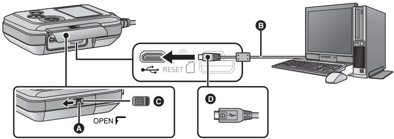 PANASONIC HX-A500E - Chargement de la batterie - 1
