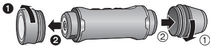 PANASONIC HX-A1ME - Vérification avant utilisation sous l'eau - 1