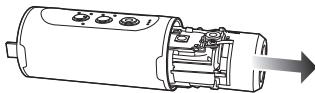 PANASONIC HX-A1ME - Comment enlever la batterie - 2