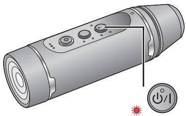 PANASONIC HX-A1ME - Appuyez sur la touche d'alimentation pour mettre l'appareil en marche. - 1