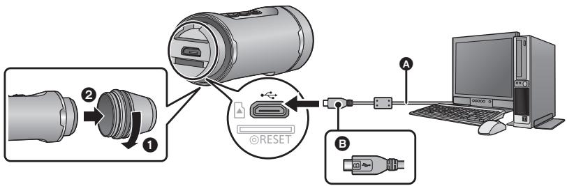 PANASONIC HX-A1ME - Chargement de la batterie - 1
