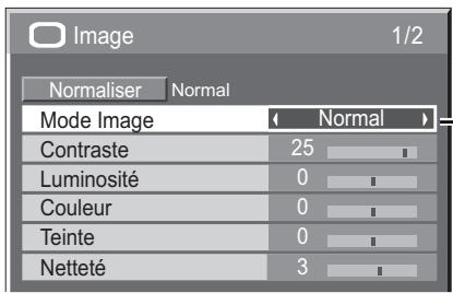 PANASONIC TH-42PHD7EK - Réglages de l'image - 4