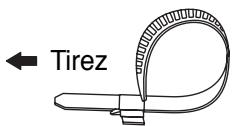 PANASONIC TH-42PHD7EK - Maintien du cordon d'alimentation - 6