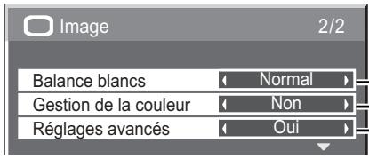 PANASONIC TH-42PHD7EK - Réglages de l'image - 5