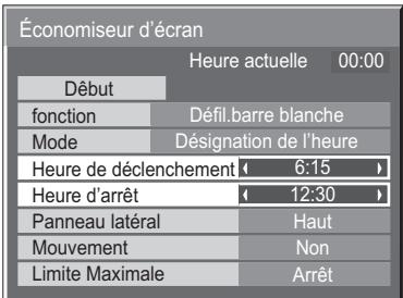 PANASONIC TH-42PHD7EK - Affichage des menus sur l'écran - 18