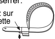 PANASONIC TH-42PHD7EK - Maintien du cordon d'alimentation - 7