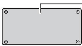 PANASONIC TH-42PHD7EK - Maintien du cordon d'alimentation - 8