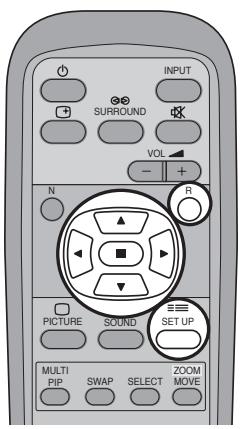 PANASONIC TH-42PHD7EK - Sélection de l'entrée à composantes/rvb - 1