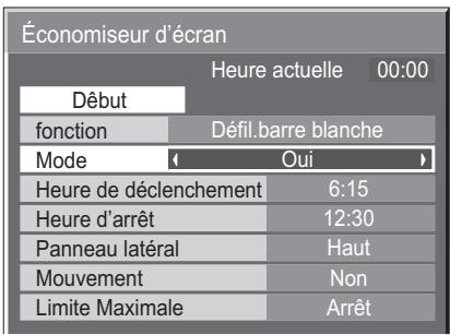 PANASONIC TH-42PHD7EK - Réglage de la mise en service - 2