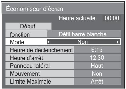 PANASONIC TH-42PHD7EK - Sélection du mode de fonctionnement (MODE) - 2