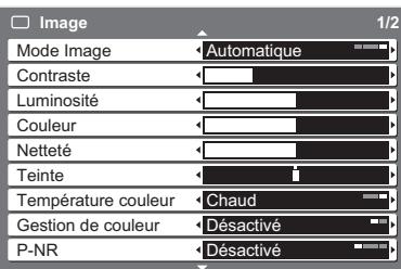 PANASONIC TH-42PZ700EA - Comment utiliser les fonctions du menu - 5