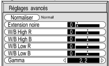 PANASONIC TH-50PHD5RY - Affichage des menus sur l'écran avec la télécommande - 2