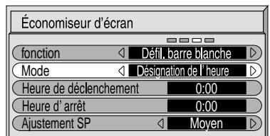 PANASONIC TH-50PHD5RY - Sélection du mode de fonctionnement (MODE) - 4