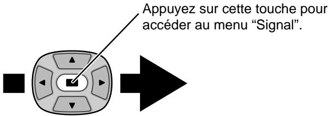PANASONIC TH-50PHD5RY - Affichage des menus sur l'écran avec la télécommande - 11