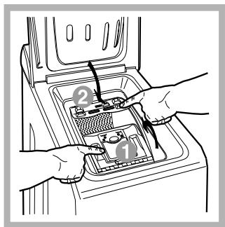 HOTPOINT-ARISTON AVTXF 149 - How to open and shut the drum - 4