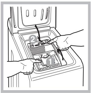 HOTPOINT-ARISTON AVTXF 149 - Jak otwierać i zamykac kosz - 4