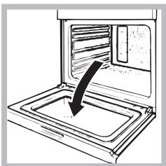 HOTPOINT-ARISTON FH 83 C IX/HA S & UT 89E JS P 0 X/HA S - Nettoyage de la porte - 1