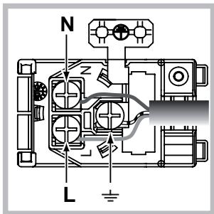 HOTPOINT-ARISTON FH 83 C IX/HA S & UT 89E JS P 0 X/HA S - Raccordement electrique - 2