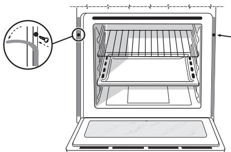 HOTPOINT-ARISTON FH 83 C IX/HA S & UT 89E JS P 0 X/HA S - Colocar no centro e prender - 1