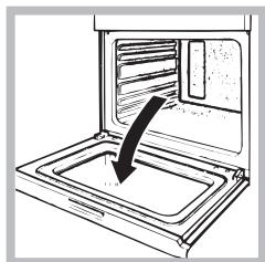 HOTPOINT-ARISTON FH 83 C IX/HA S & UT 89E JS P 0 X/HA S - Cleaning the oven door - 1