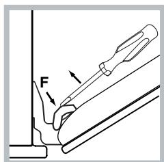 HOTPOINT-ARISTON FH 83 C IX/HA S & UT 89E JS P 0 X/HA S - Limpeza da porta - 2