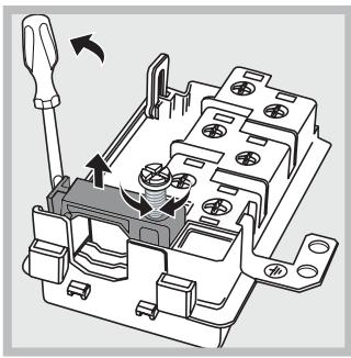 HOTPOINT-ARISTON FHS 89 P M IX/HA S - Montaggio del cavo di alimentazione - 2