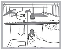 HOTPOINT-ARISTON LFK 7M116 X FR - Cleaning the spray arms - 1