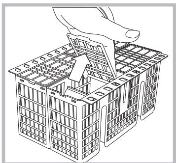 HOTPOINT-ARISTON LFK 7M116 X FR - Cutlery basket - 1