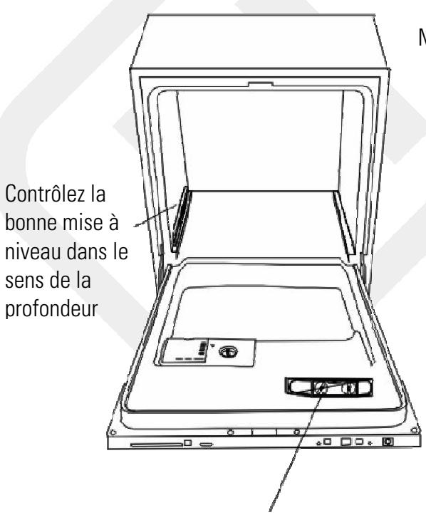 LISTO LVS 49L1B - Etape 6: Mise à niveau du lave-vaissele - 1