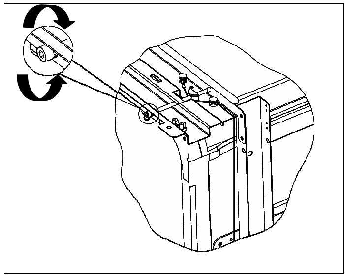 LISTO LVS 49L1B - Etape 5: Régler les ressorts de la porte - 1