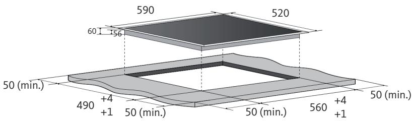 LISTO TVI L33 - ENCASTREMENT - 1