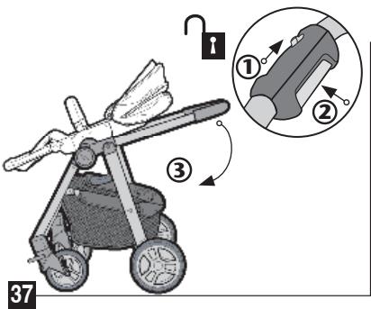 GRACO EVO TS - Folding with Toddler seat attached - 2