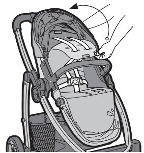 GRACO EVO TS - {Adjusting Harness Height Position} - 6
