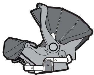 GRACO EVO TS - {Using with Infant Carseat (sold separately, on certain models)} - 6