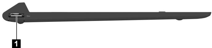 LENOVO MIIX 3 - Keyboard dock top view (on select models) - 2