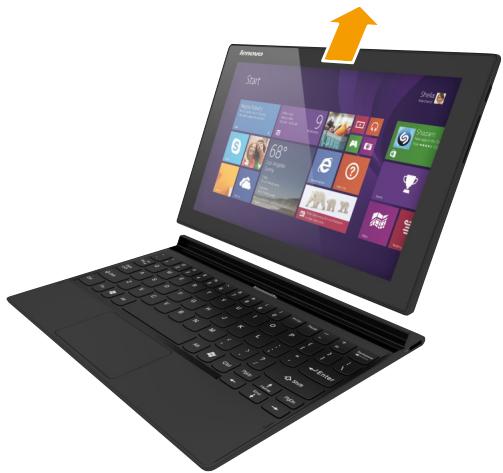 LENOVO MIIX 3 - Notebook Mode - 2