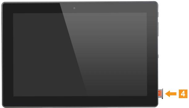 LENOVO MIIX 310, MIIX 510 - Inserting card(s) - 5