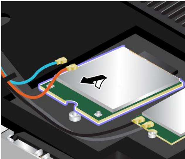 LENOVO THINKPAD P70 - Replacing the wireless-WAN card - 3