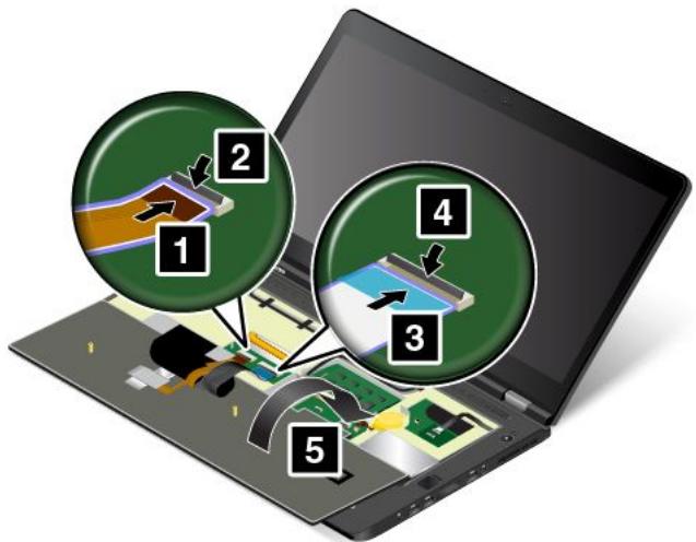 LENOVO THINKPAD P70 - Installing the new keyboard - 1