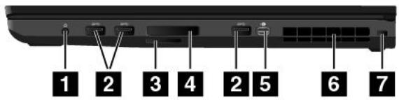 LENOVO THINKPAD P70 - Right-side view - 1